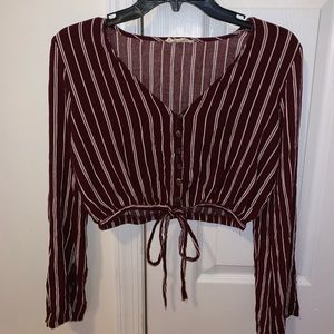 Long sleeve blouse